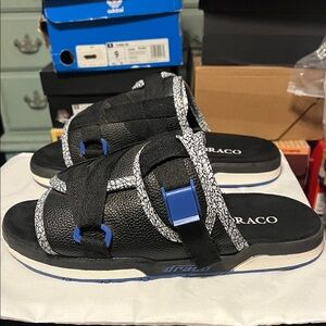 DRACO SLIDES BLUE CEMENT SIZE 9-10